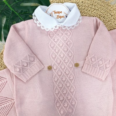 Saída de maternidade Hope  - Rosa 